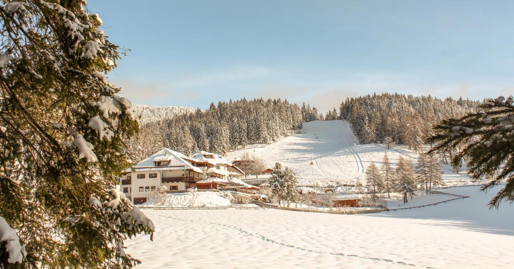 Berghotel Zum Zirm Collalbo Exteriör bild